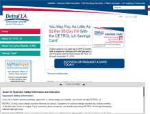 Tablet Screenshot of detrolla.com